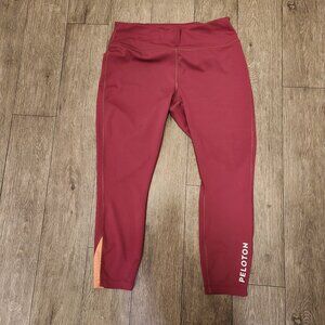 Pelaton Womens Move Mission Rib Insert Leggings 1X